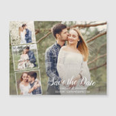 Trouwen Bewaar de datum Veel foto's Collage (Voorkant)