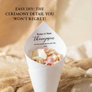 Trouwen Confetti Kegelbloemblaadje Toss Flower Con