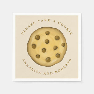 Trouwen Eenvoudige Schattigee Dessert Chocolade Ch Servet