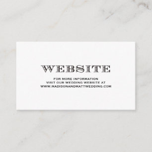 Trouwen Kaart van de trouwwebsite
