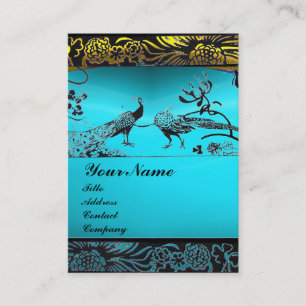 TROUWEN LIEFDEBEBBEN ,zwart wit,blauw aquamarine Visitekaartje