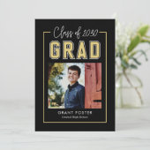 Trouwen met de universiteit Bewerkbare kleur afstu Kaart (Staand voorkant)