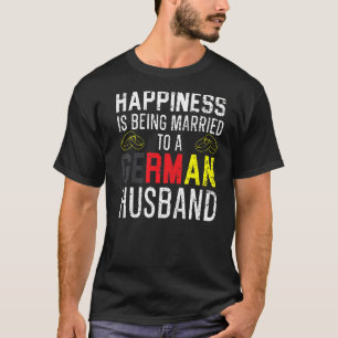trouwen met een Duits echtgenote fla T-shirt