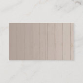 Trouwen Online RSVP Witte Bloemen Rustiek Hout Enc Informatiekaartje (Achterkant)