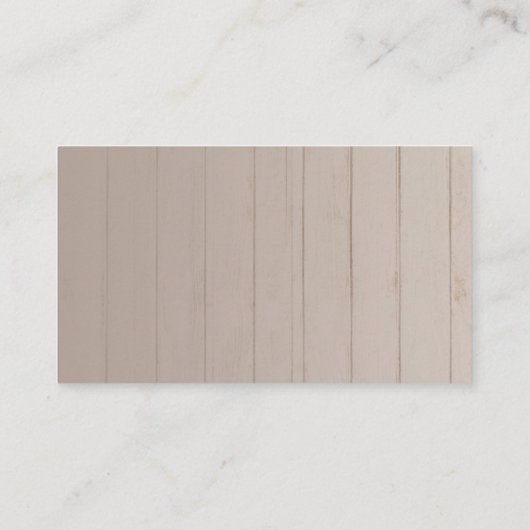 Trouwen Online RSVP Witte Bloemen Rustiek Hout Enc Informatiekaartje (Achterkant)