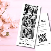 Trouwen Save the Date Photo Booth QR-code Uniek