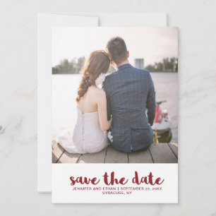 Trouwen Stippen Bewaar de datum foto Save The Date