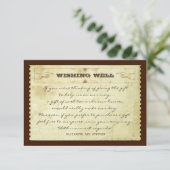 Trouwen wenst goed  kaarten (Staand voorkant)