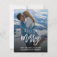 Trouwen zeker Merry Save the Date