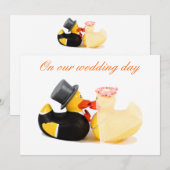 Trouwende eenden (Voorkant / Achterkant)