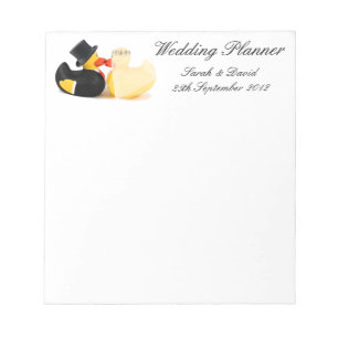 Trouwende eenden 3 ... trouwplanner notities notitieblok
