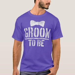 Trouwende Man Huwelijks Verlovings Cadeau Premium T-shirt