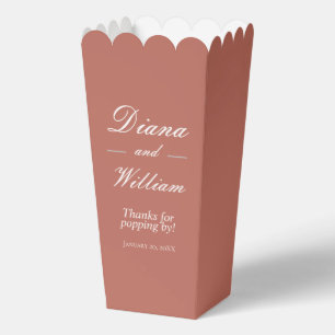 Trouwfavoriet Popcorn Doos Bedankdoosjes
