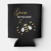 Trouwfeest Bruidegom Persoonlijk Blikjeskoeler (Voorkant)