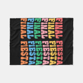 Trouwfeest Bruidsquadron Matching Bachelorette Par Fleece Deken (Voorkant (Horizontaal))