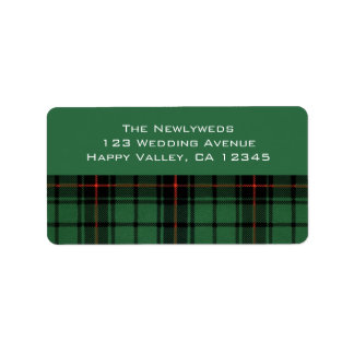 Trouwfeest in vintage stijl, Tartan Davidson Moder Etiket