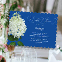 Trouwfeest met bloemen Witte Hydrangea