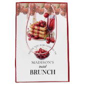 Trouwfeest met Kersenbloesem Personalized Medium Cadeauzakje (Voorkant)