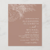 Trouwfeest op een budget Pampasgras Terracotta (Voorkant)