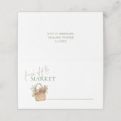 Trouwfeest Script Rechtstreeks Van De Markt (Buitenkant ongevouwen)