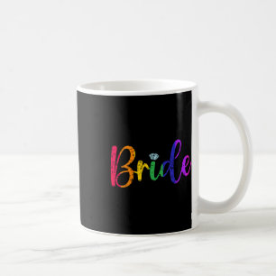 Trouwfeest T-Shirt Voor Hbtq-Bruid Bachelorfeest Koffiemok