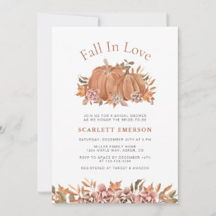 Trouwfeest Uitnodiging Fall In Love