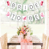 Trouwfeest Vlinders Slinger Banner