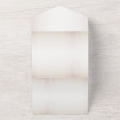 Trouwfeest Waterverf Boho Roze Bloemen Elegant All In One Uitnodiging (Buitenkant)