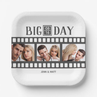 Trouwfilm Papier Bord Voeg 3 foto's toe