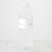 Trouwfles Etiket 014 (Achterkant)