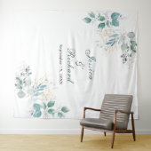 Trouwfoto Achtergrond Doek Wandkleed (In Situ (horizontaal))