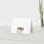 Trouwfoto Dankkaart Bedankkaart (Achterkant)