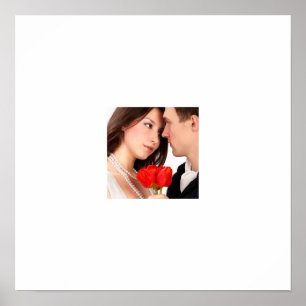 Trouwfoto gasten ondertekenen grenzen Poster