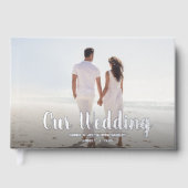 Trouwfoto  gastenboek (Voorkant)