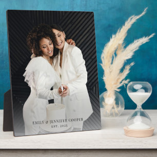Trouwfoto Huwelijk Gay Koppel Acrylic  Fotoplaat