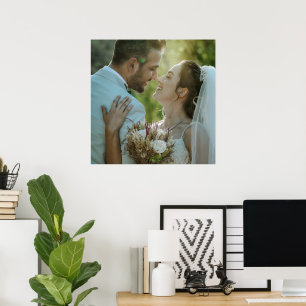 Trouwfoto Poster Persoonlijke Liefdesdecoratie Voo