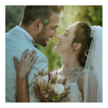 Trouwfoto Poster Persoonlijke Liefdesdecoratie Voo