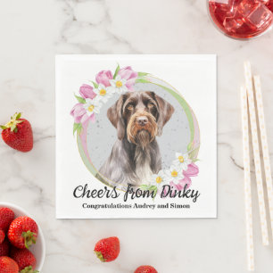Trouwfoto van Duitse Staande Draadharige Pointer Servet