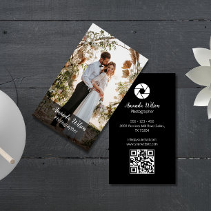 Trouwfotograaf Bloem Foto QR-code Visitekaartje