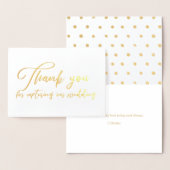 Trouwfotograaf Videograaf Dank u Folie Kaarten (Display)