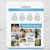 Trouwfotografie Prijsgids Sjabloon (Voorkant / Achterkant)