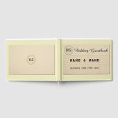 Trouwgast boek auteur rustieke bibliotheek geel (Volledig)