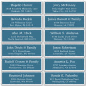  trouwgastensticker voor adresetiketten sticker (Voorkant)