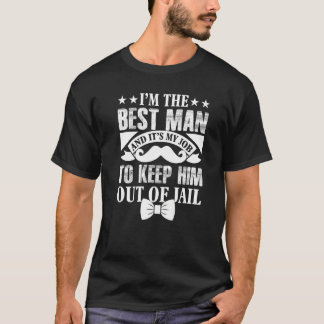 Trouwgetuige Bruidegom Huwelijk Verloofde Feestje  T-shirt