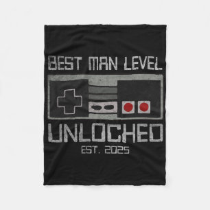 Trouwgetuige Chelor Feest 2025 Gamer Echtgenoot Tr Fleece Deken