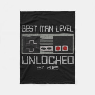 Trouwgetuige Chelor Feest 2025 Gamer Echtgenoot Tr Fleece Deken