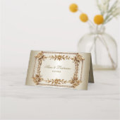 Trouwgoud  Rechthoek Dimond Flowers Shiny (Achterkant)