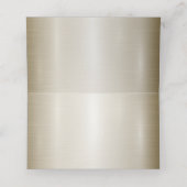 Trouwgoud  Rechthoek Dimond Flowers Shiny (Binnenkant ongevouwen)