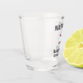 Trouwgunst Baseball Bat voor vrijgezellenfeest Shot Glas (Links)