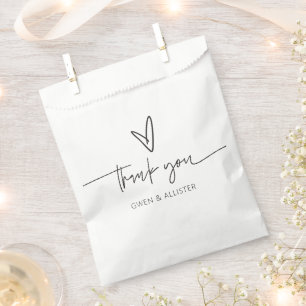Trouwgunst Behandel Tas Dank u Party Decor Bedankzakje